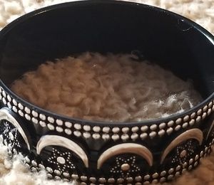 🌅Women's Black And Silver Bangle Bracele